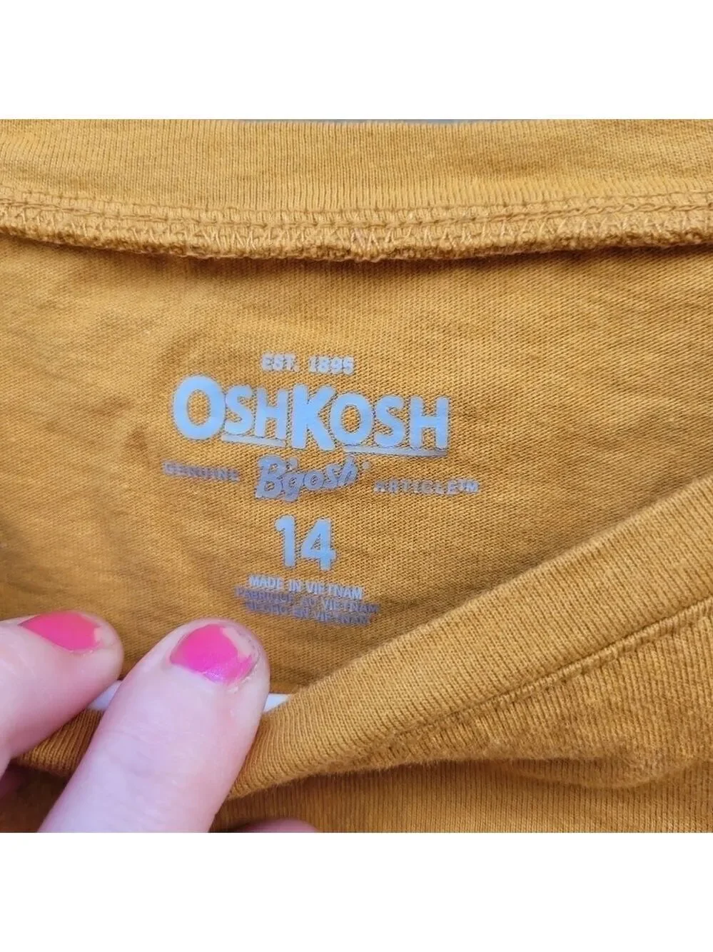 Oshkosh Bigosh Girls Elephant Long Sleeve